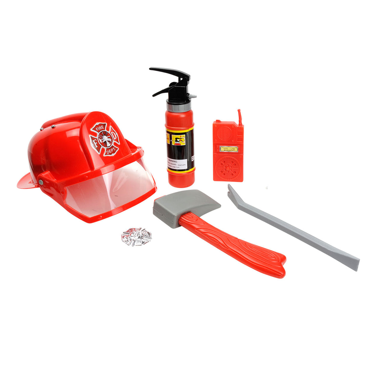 Set pompier de luxe avec casque