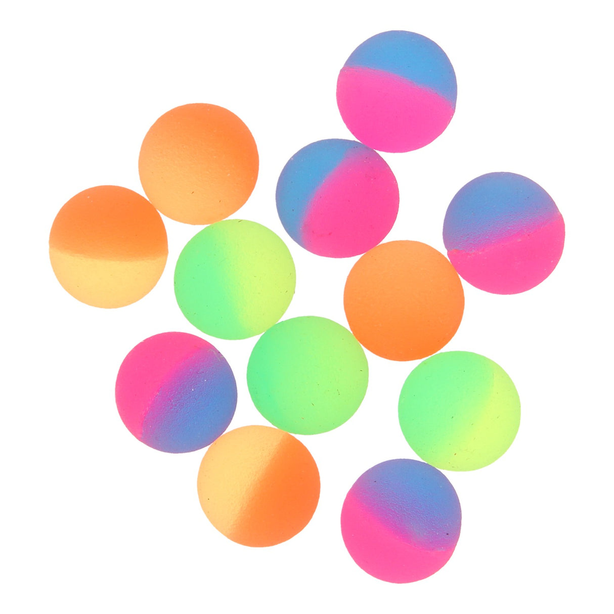 Petites balles rebondissantes, 12 pcs.
