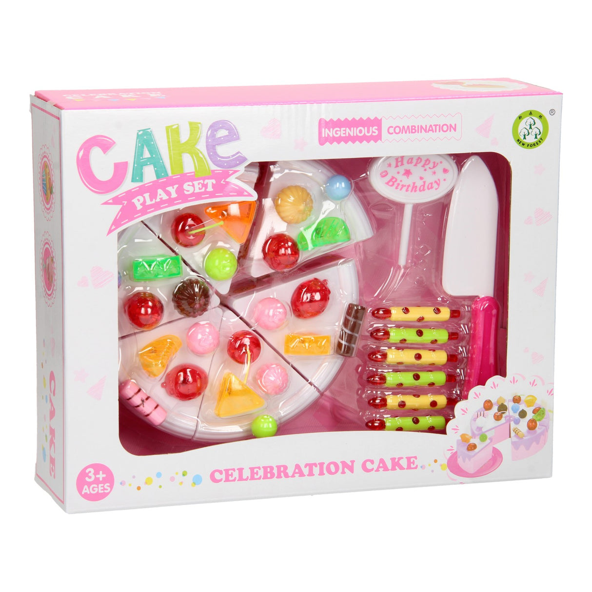 Ensemble de jeu de gâteau d'anniversaire
