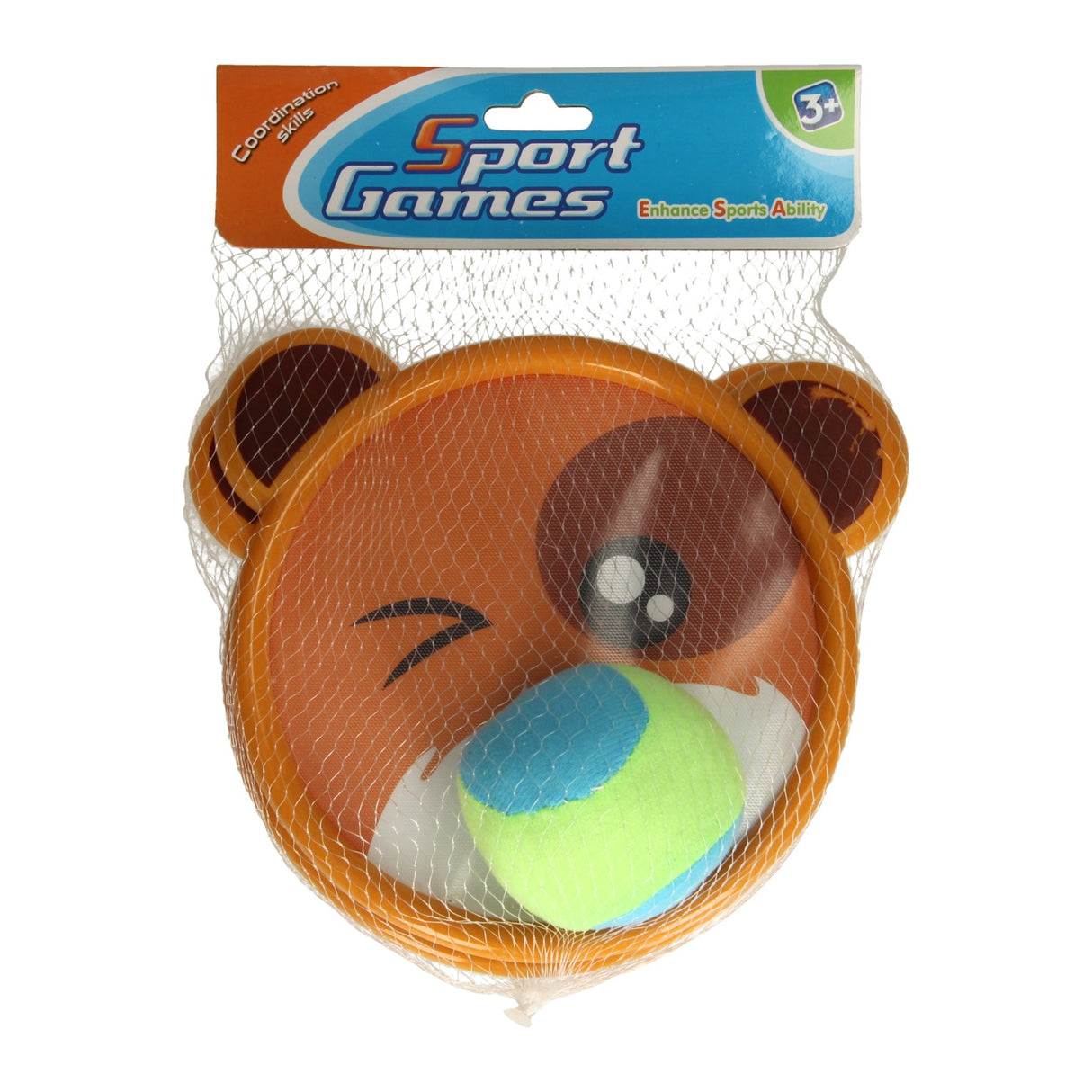 Jeu d'attraper et de lancer Ours Velcro