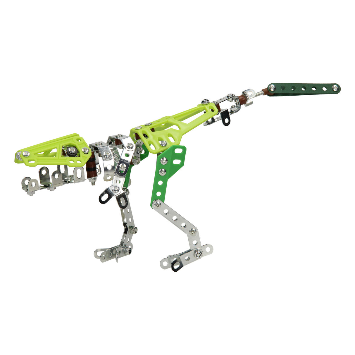 Jeu de construction dinosaure en métal, 171 pièces.