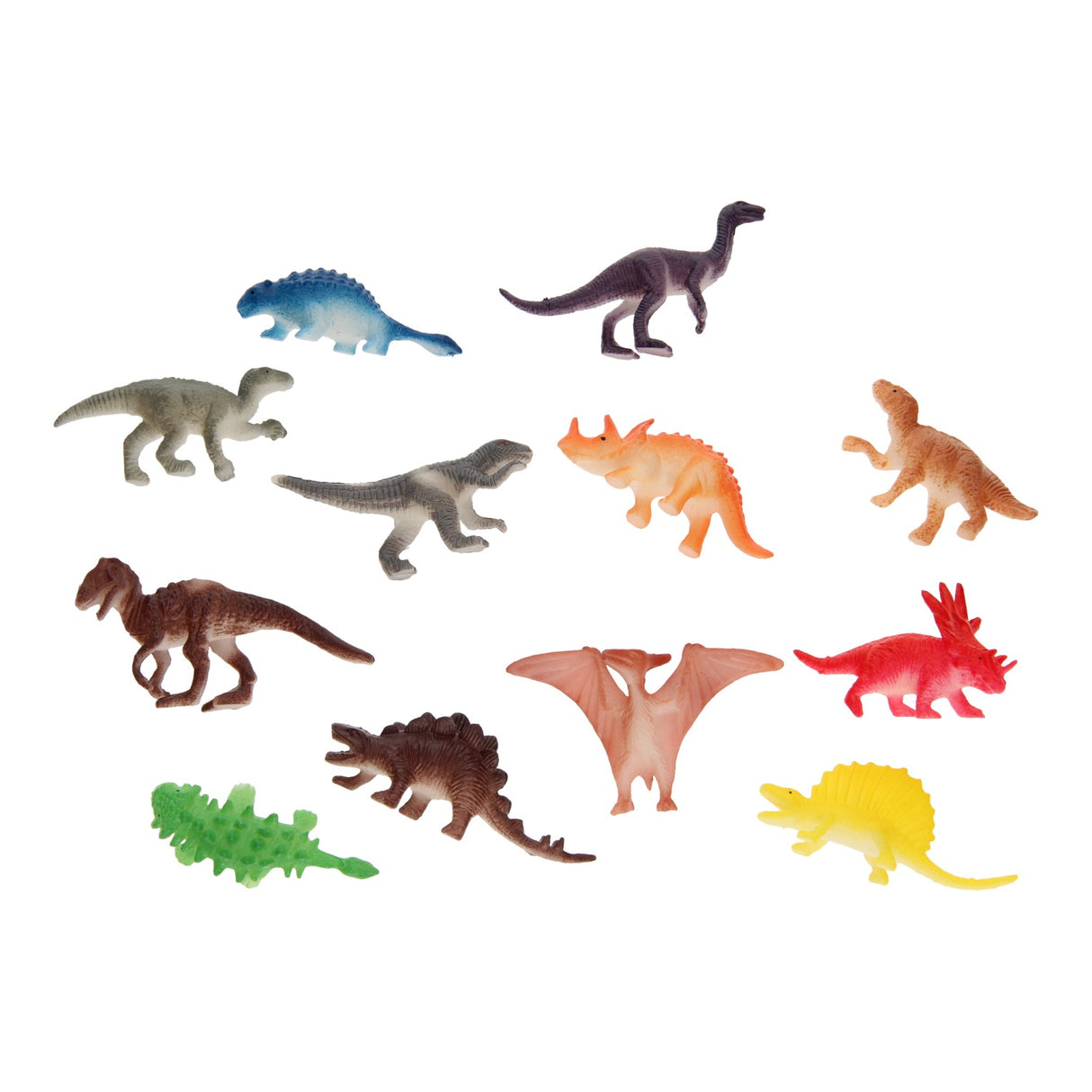 Dinosaures, 12 pièces.