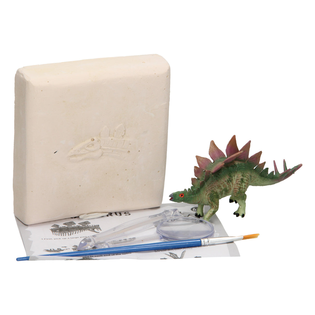 Manger un squelette de dinosaure