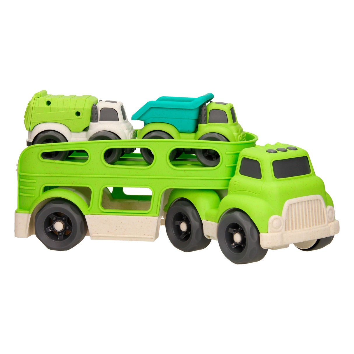 Recyclage du transporteur de voitures - vert