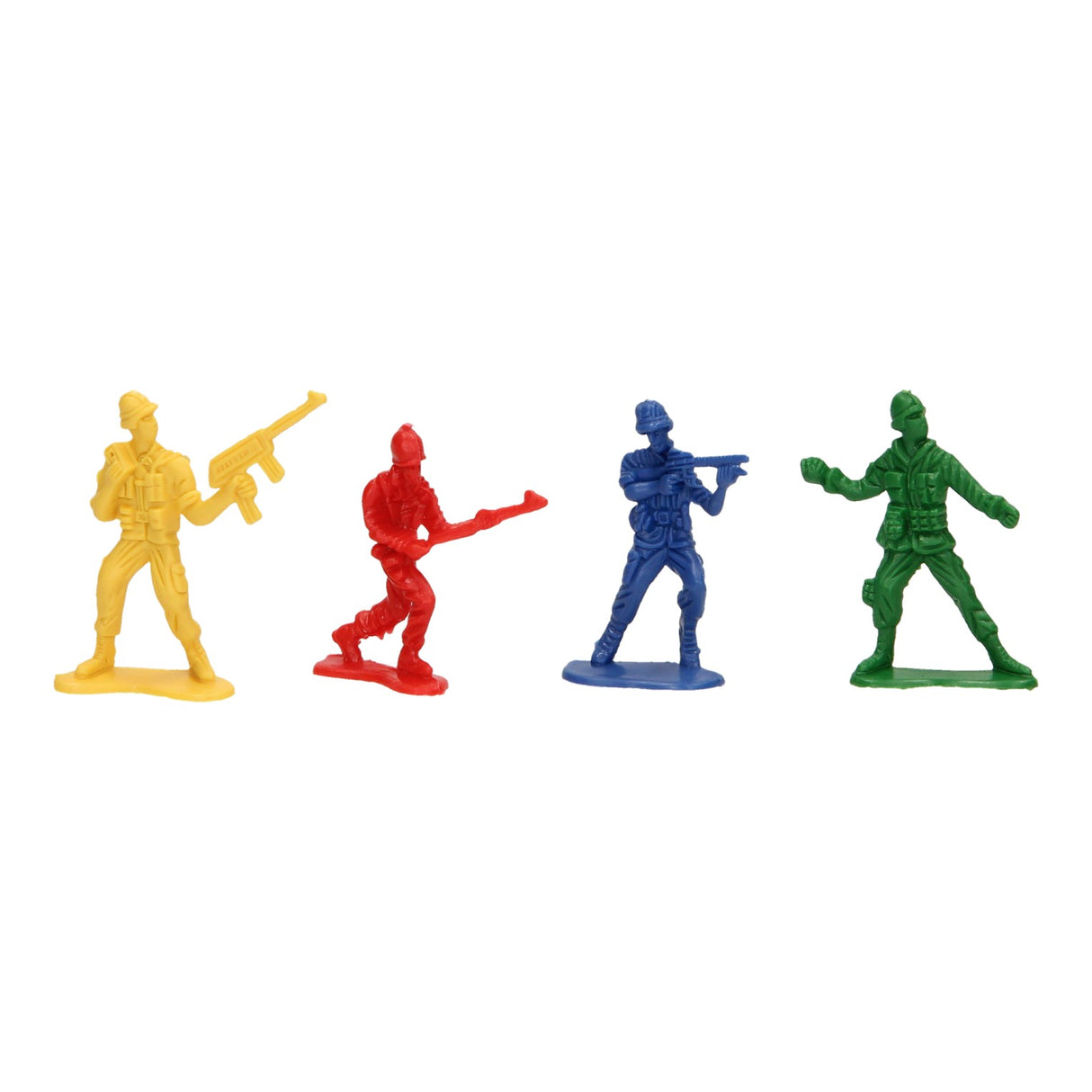 Soldats à colorier en sachet, 100 pcs.