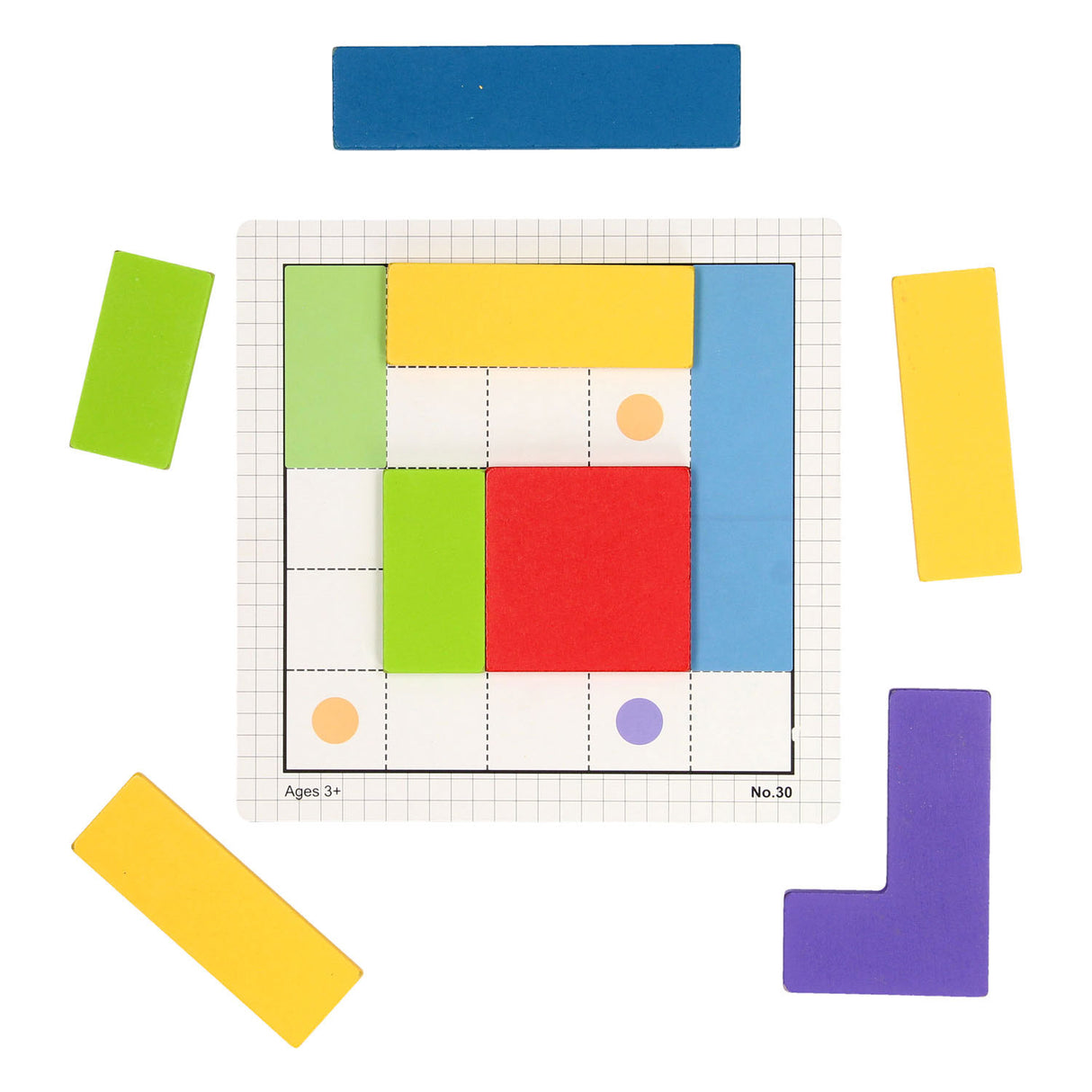 Puzzle IQ en bois