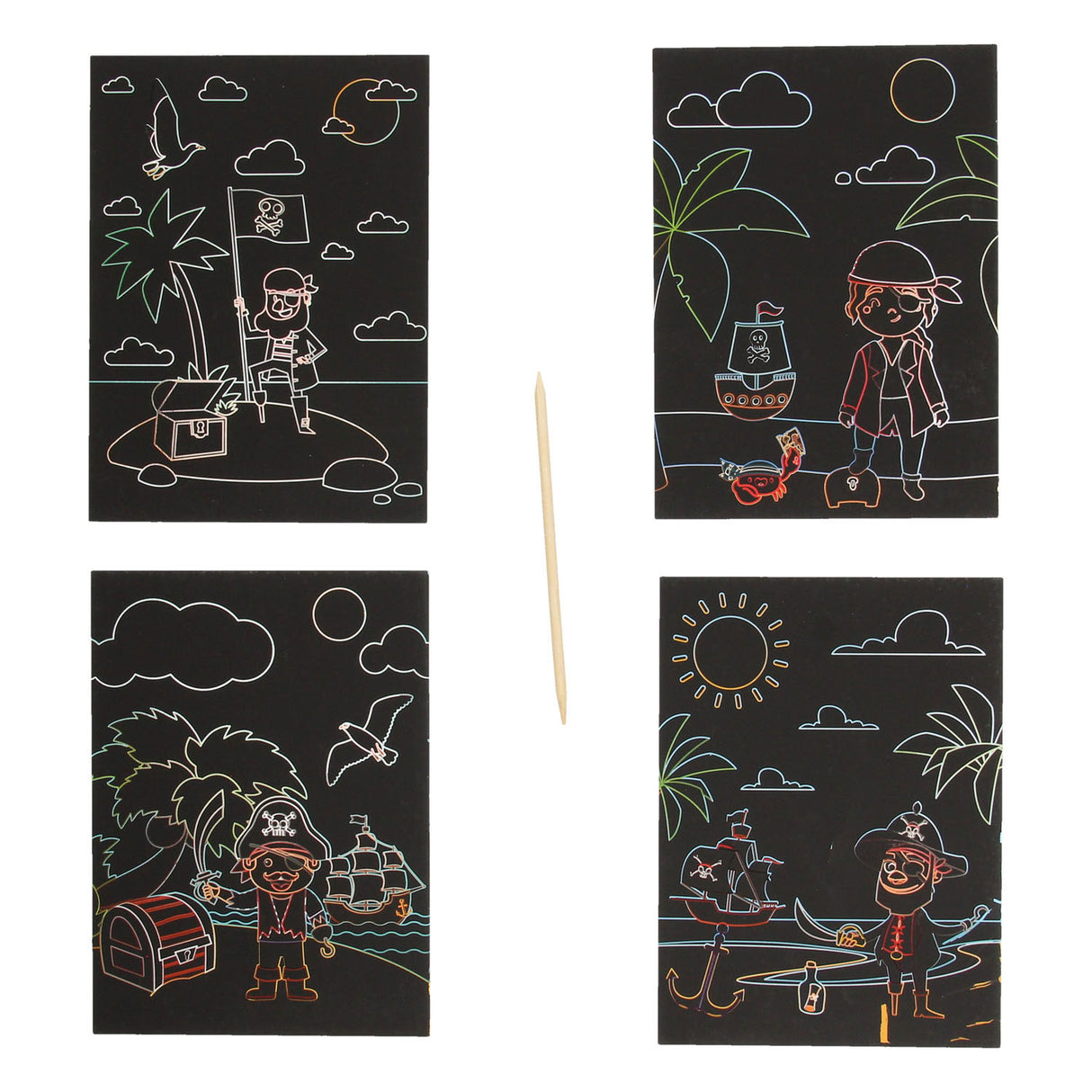 Pirates de cartes à gratter