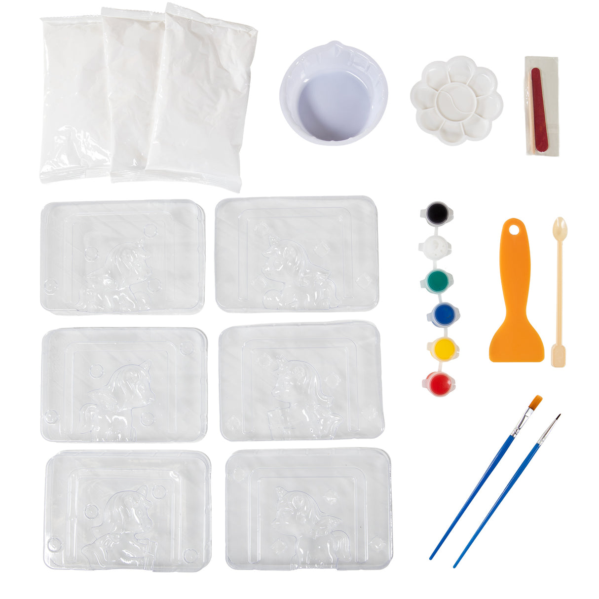 Casting peinture licorne 3d