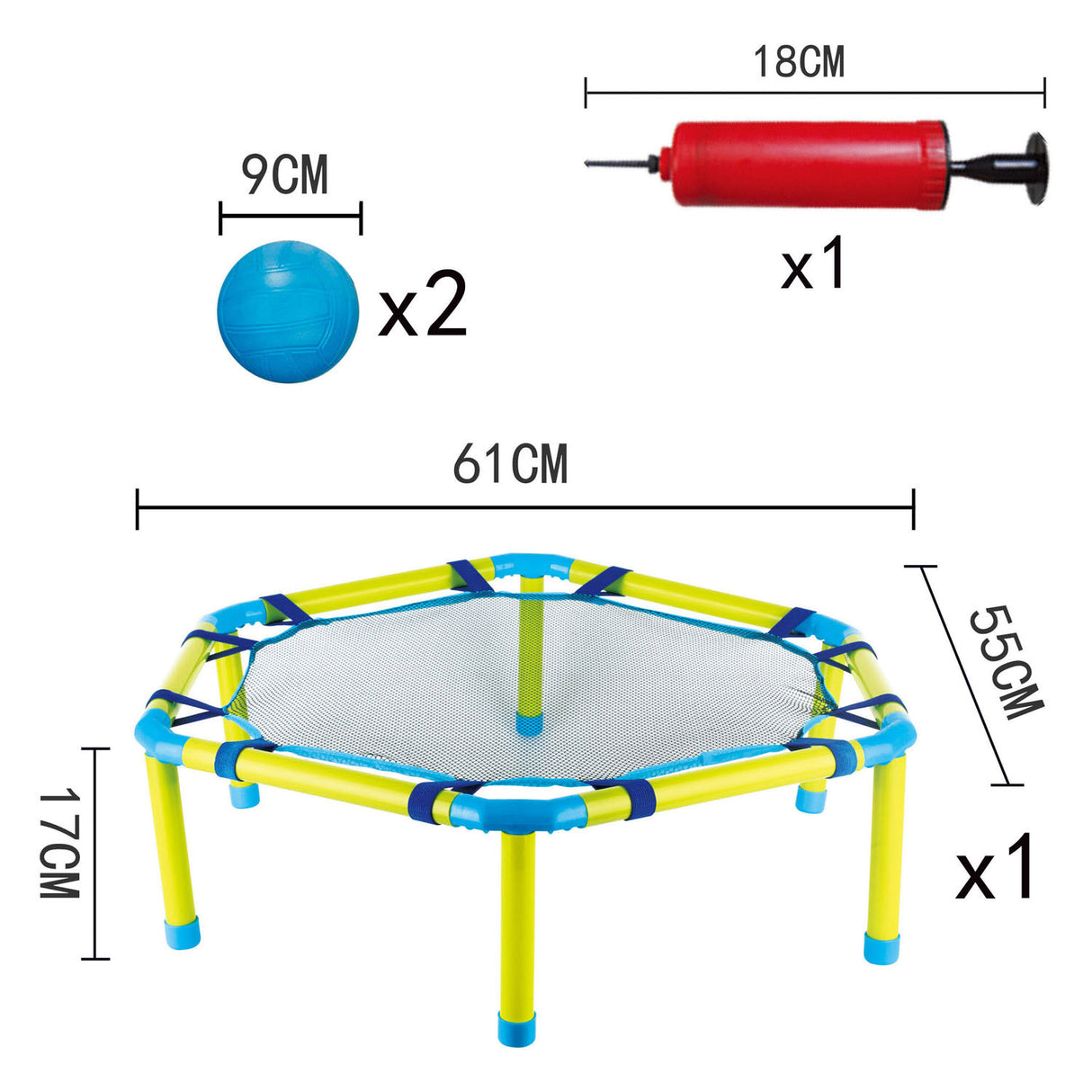 Table rebondissante en extérieur