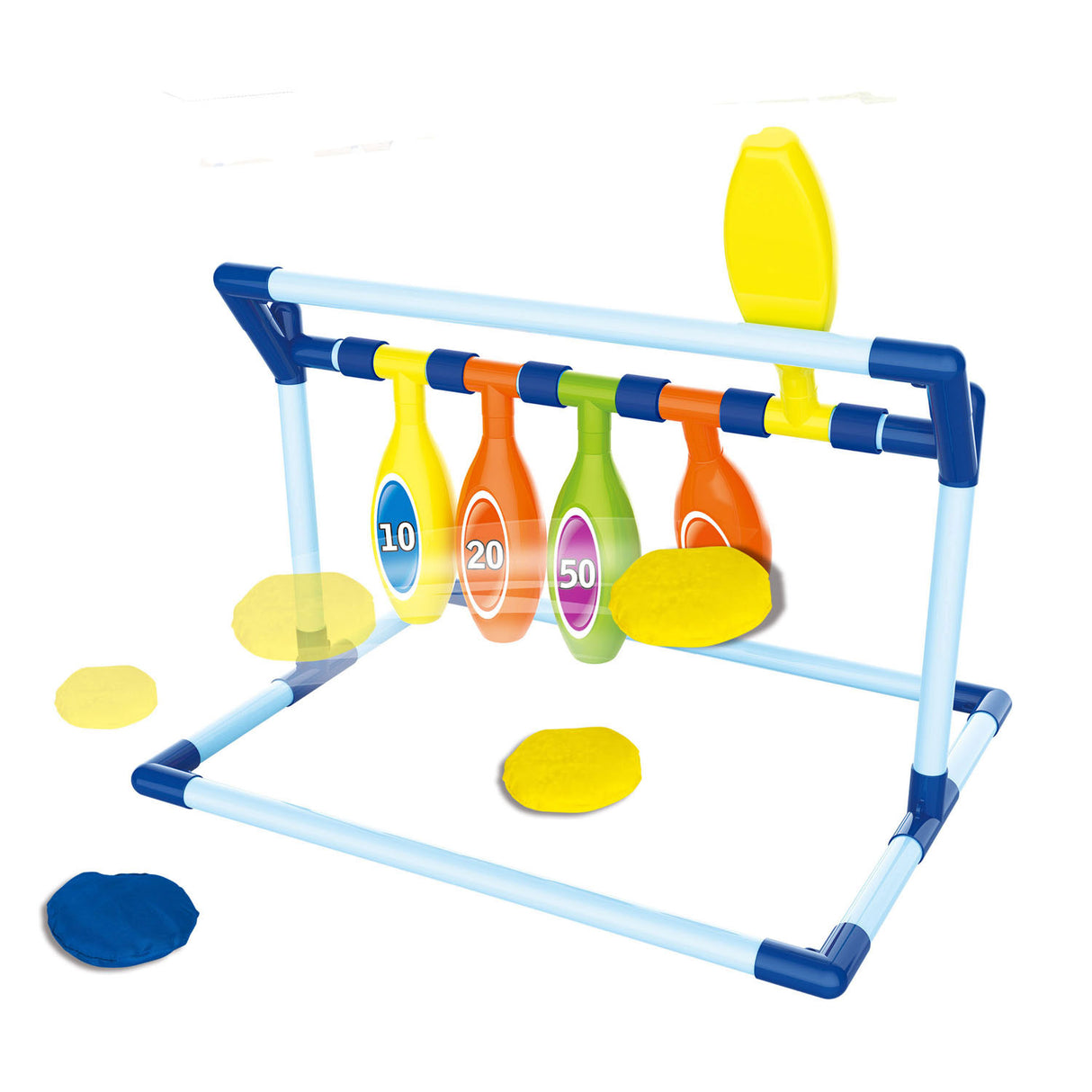 Jeu de lancer avec cible ponctuelle