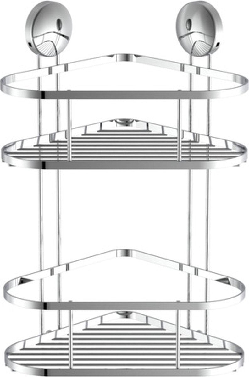Eisl Shower Rack 22x18x35 cm chrome -colored