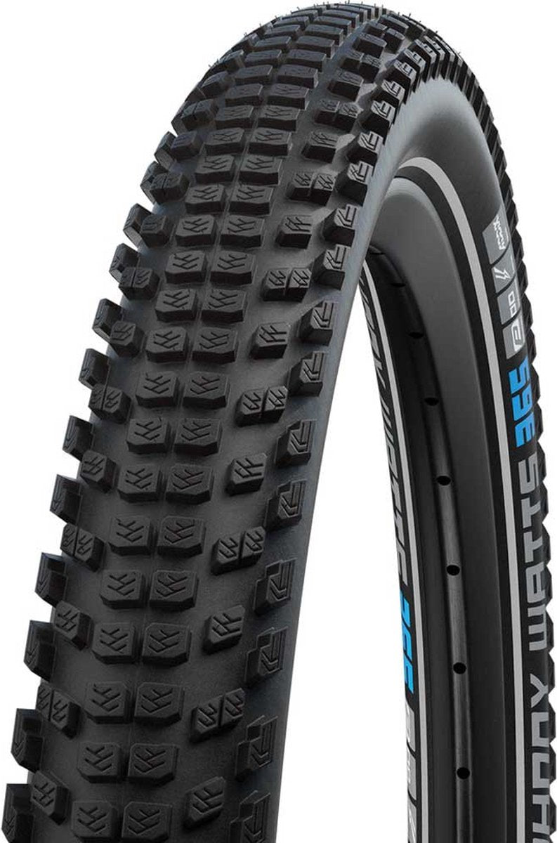 Schwalbe johnny watts 29´´ x 2.35 pneu vtt rigide noir 29´´ x 2.35