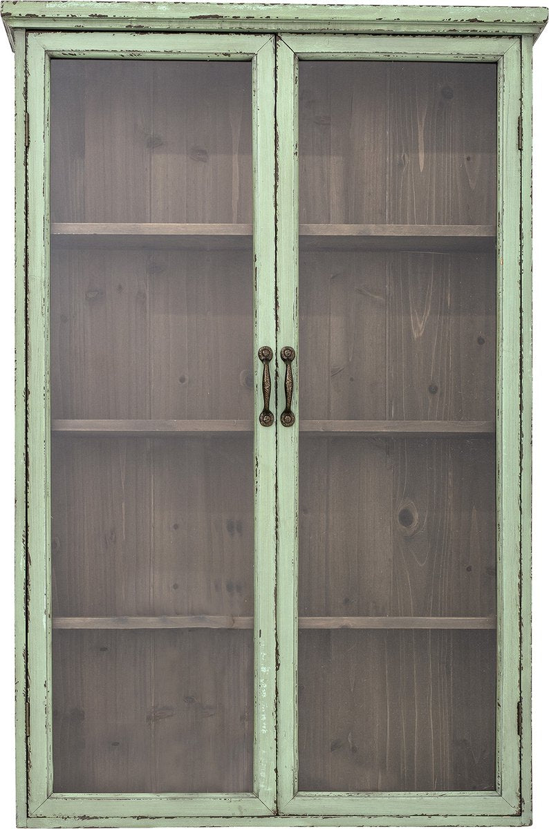Bloomingville - armoire hazem - vert - bois de pin