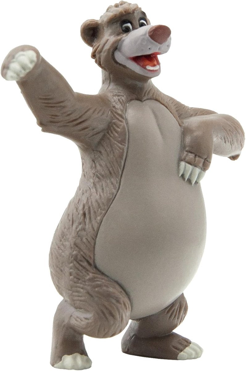 Bullyland 12381 – Figurine de jeu Disney Jungle Book avec balu – design réaliste et détaillé – idéale comme figurine de gâteau, objet de collection ou cadeau joyeux pour les enfants à partir de 3 ans