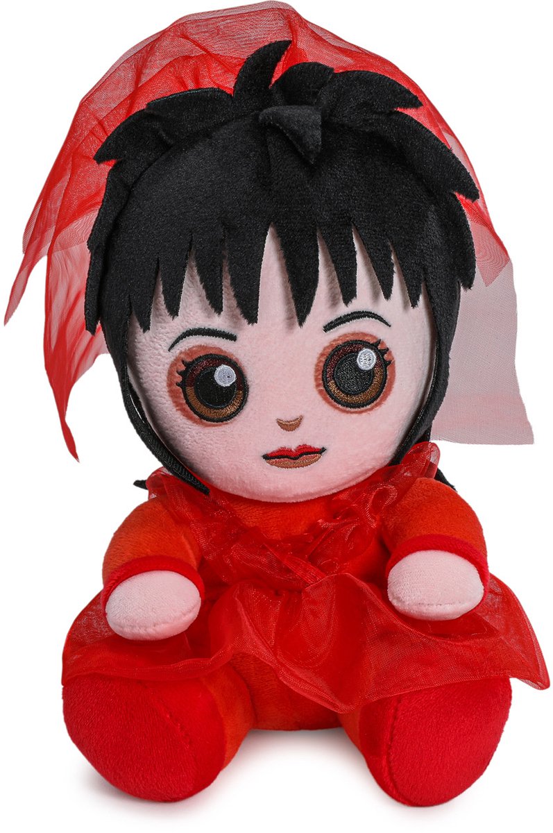 Kidrobot Beetlejuice Lydia en robe de mariée peluche Phunny -