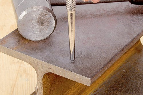 Poinçon central Wolfcraft | chromé | 8x125mm | 1 pièce - 7980010