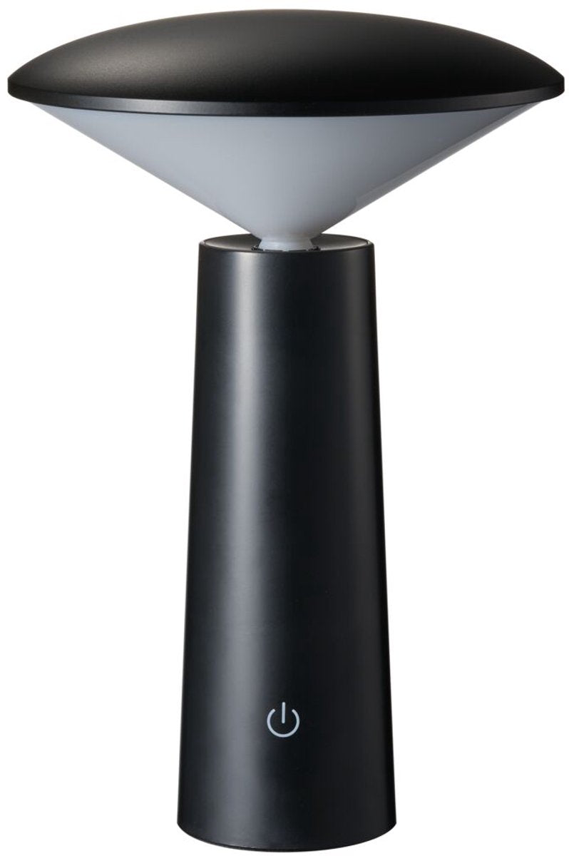 Pauleen lampe de table LED adorable éclat blanc interrupteur 150lm 1,5w noir