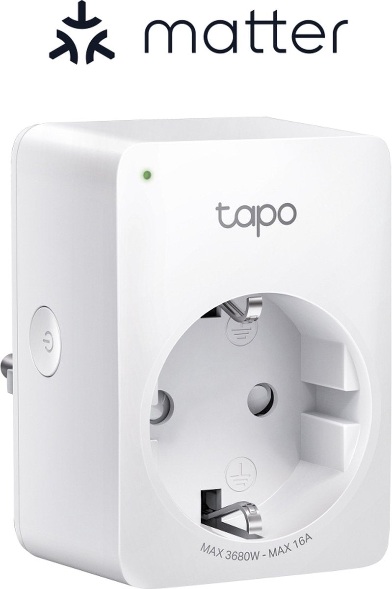 Tp-link tapo p110m - mini prise intelligente - matière certifiée - prise WiFi - suivi énergétique