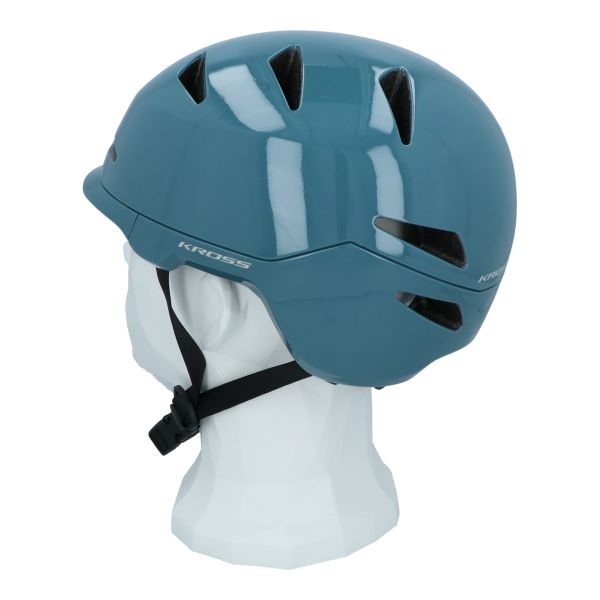 Kross casque de vélo city capitalo l (58-61cm) - bleu