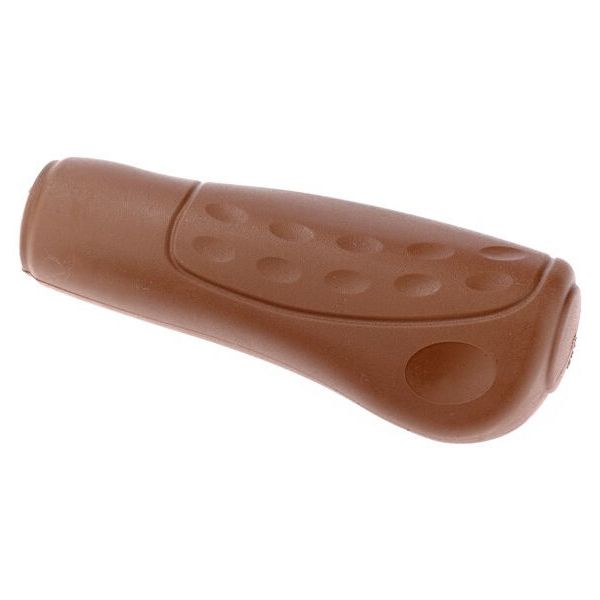 Poignée Westphal #436 ellipse soft grip 122mm ø23mm - marron (1 pièce)