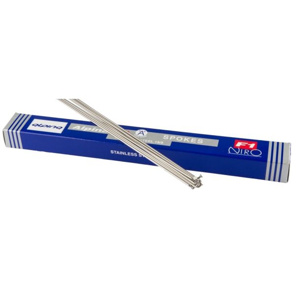Rayons Buzaglo 286-13 alpina raggi ø2,33mm fg 2,6 - acier inoxydable (144 pièces)