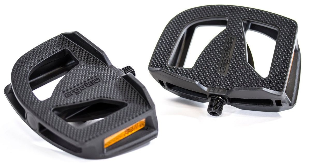 Ergotec EP-1 jeu de pédales de trekking urbain 9 16 pouces noir