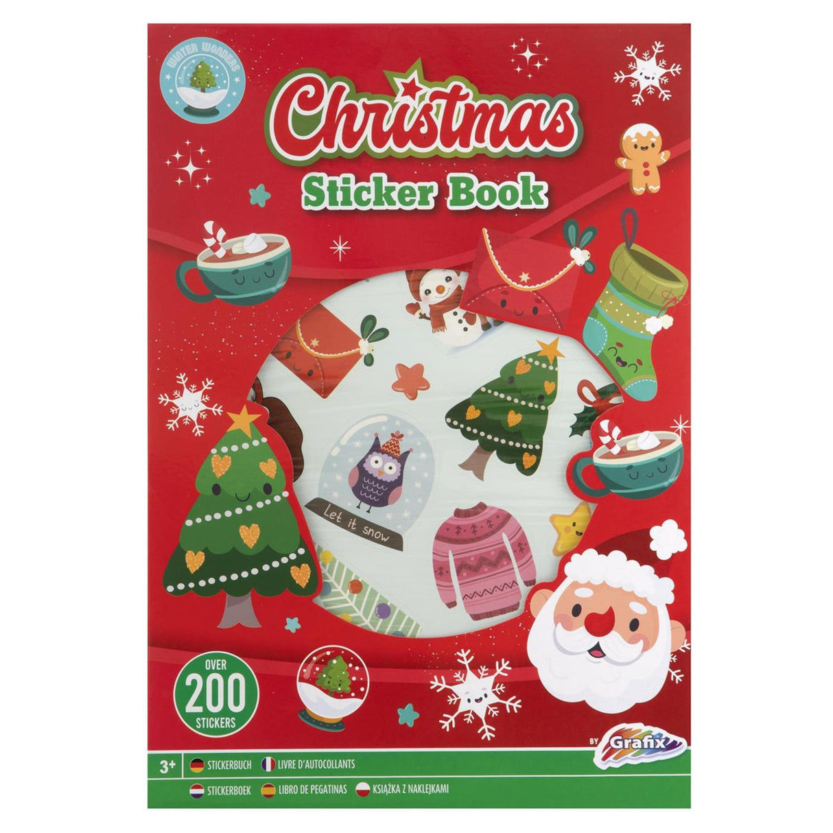 Carnet d'autocollants Grafix A4