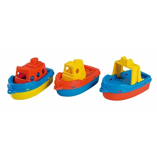 Jouets de bain basiques 3 bateaux