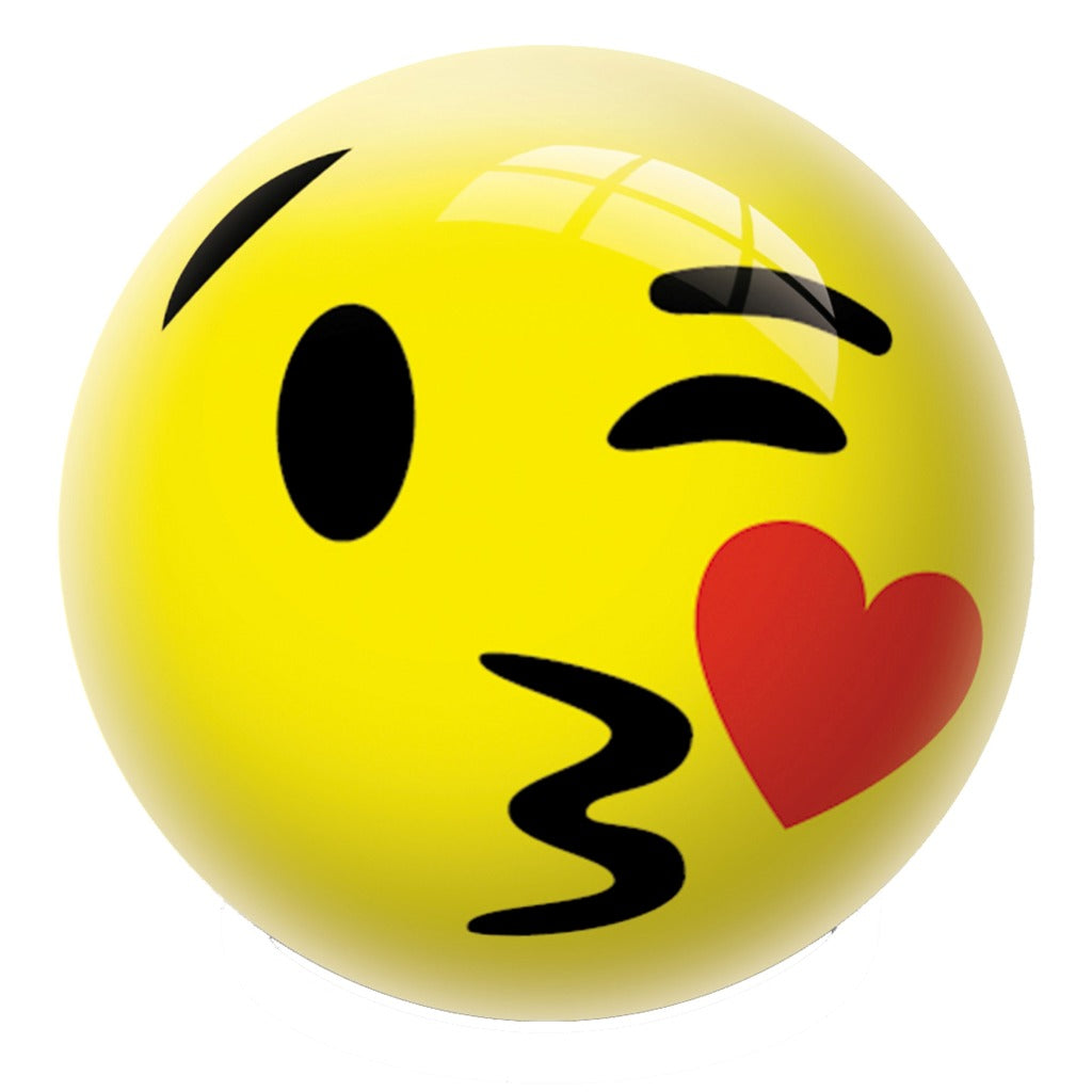 Boule déco emoticon basique 6cm différentes couleurs