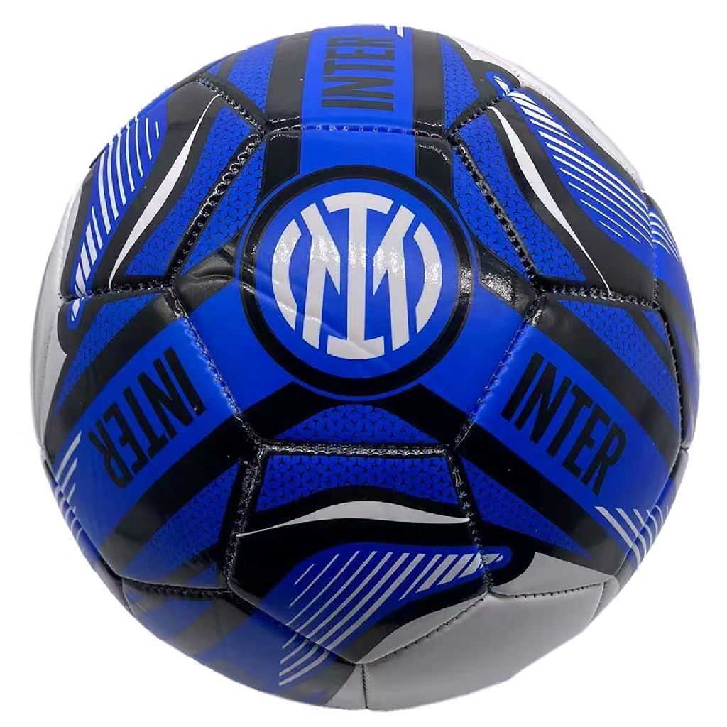 Autres marques ballon de football inter milan taille 5 blanc bleu noir