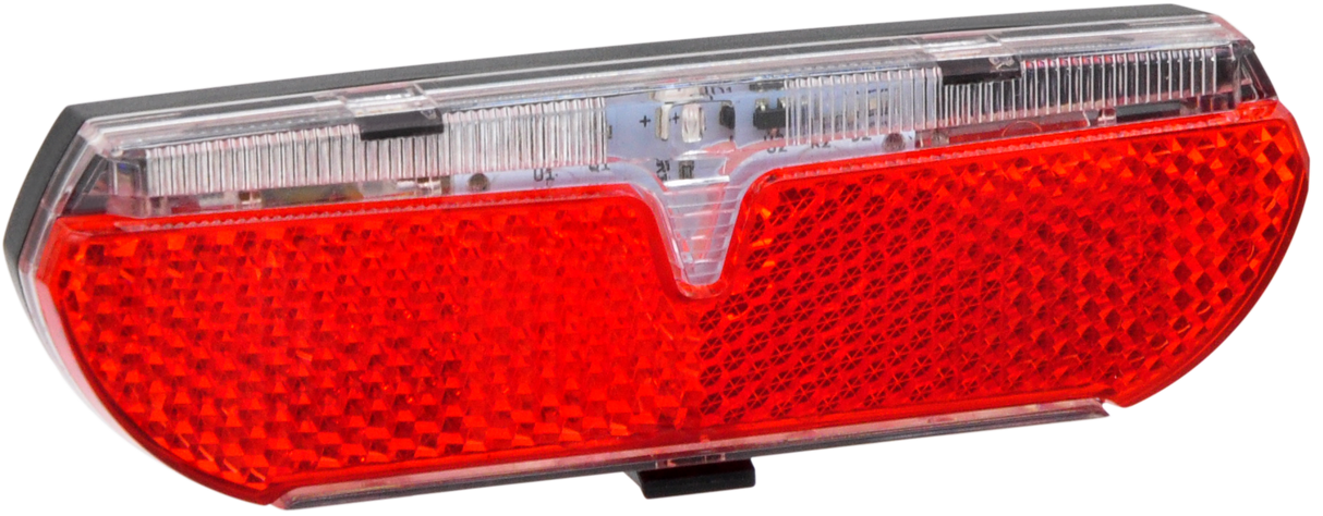 Edge Carrier Light City Slimline-2 80 mm STVZO Quality Mark incl. Batteurs