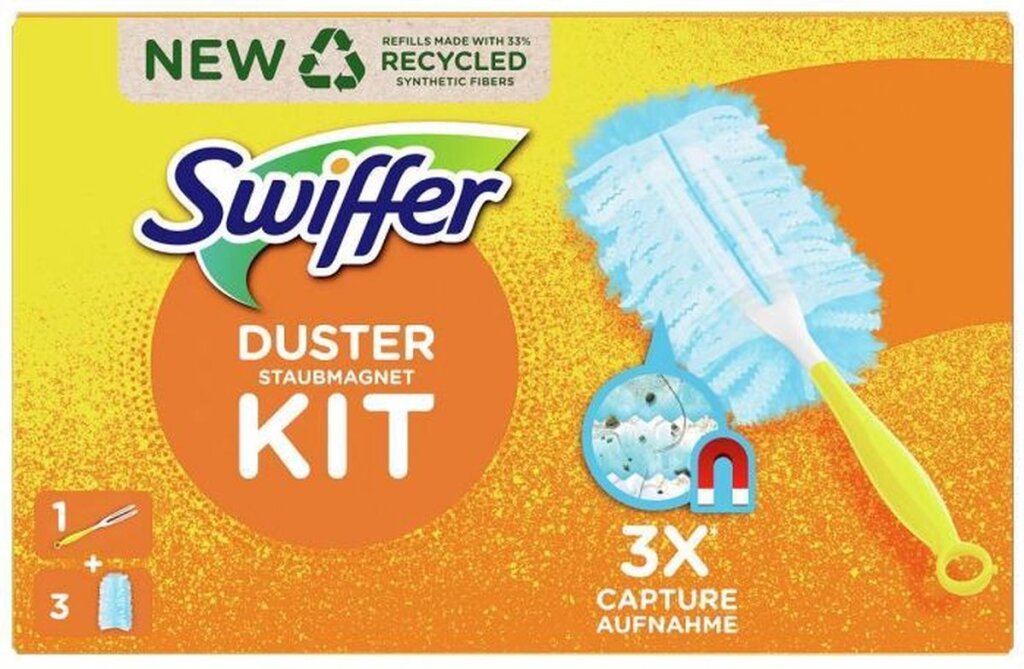 Kit de démarrage Swiffer Swiffer Duster +3 recharges