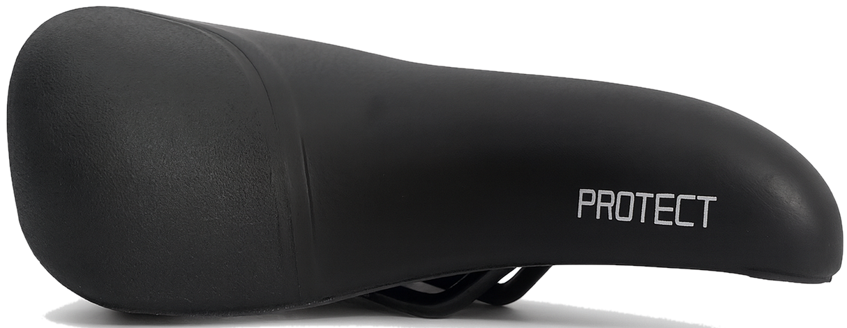 Edge Fietszadel City Protect with Corner Protection - Black