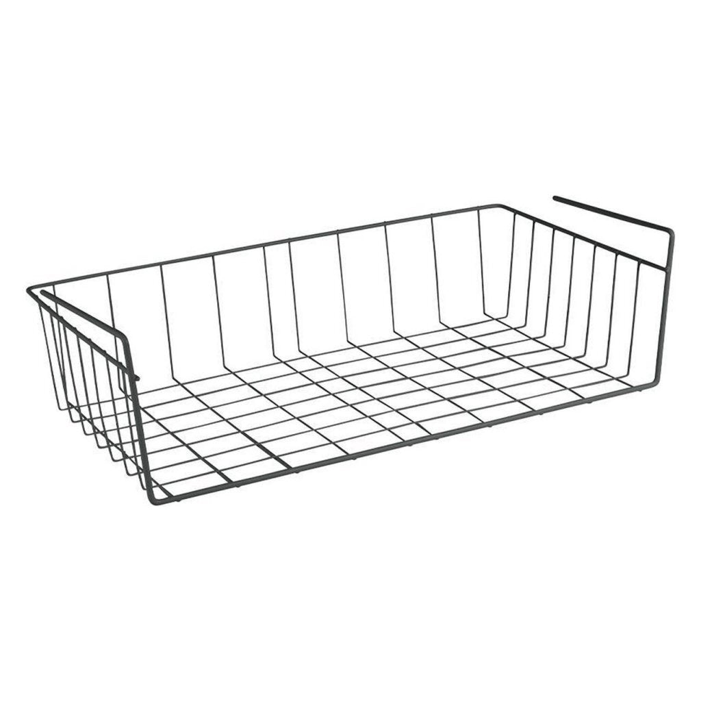 Metaltex babette 50 panier suspendu 50x26x14 cm noir