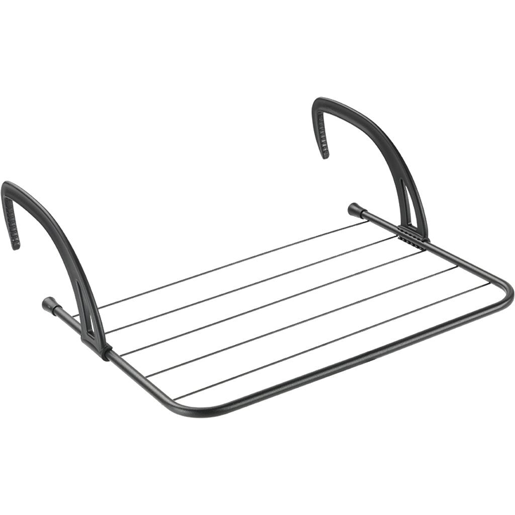 Etendoir pour radiateur Metaltex favonio 3 m de longueur de séchage noir