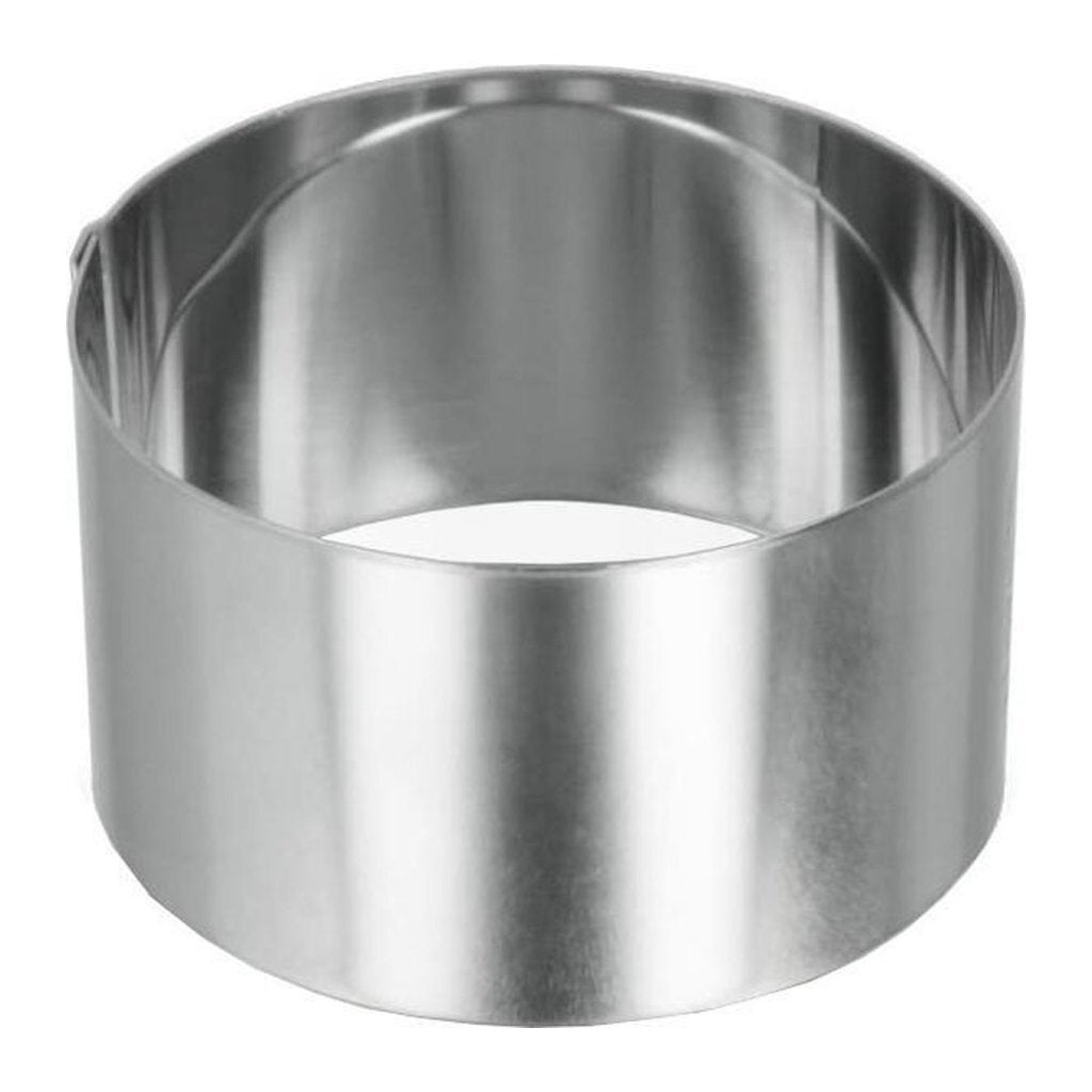 Cercle de cuisson Metaltex 8x4,5 cm en acier inoxydable