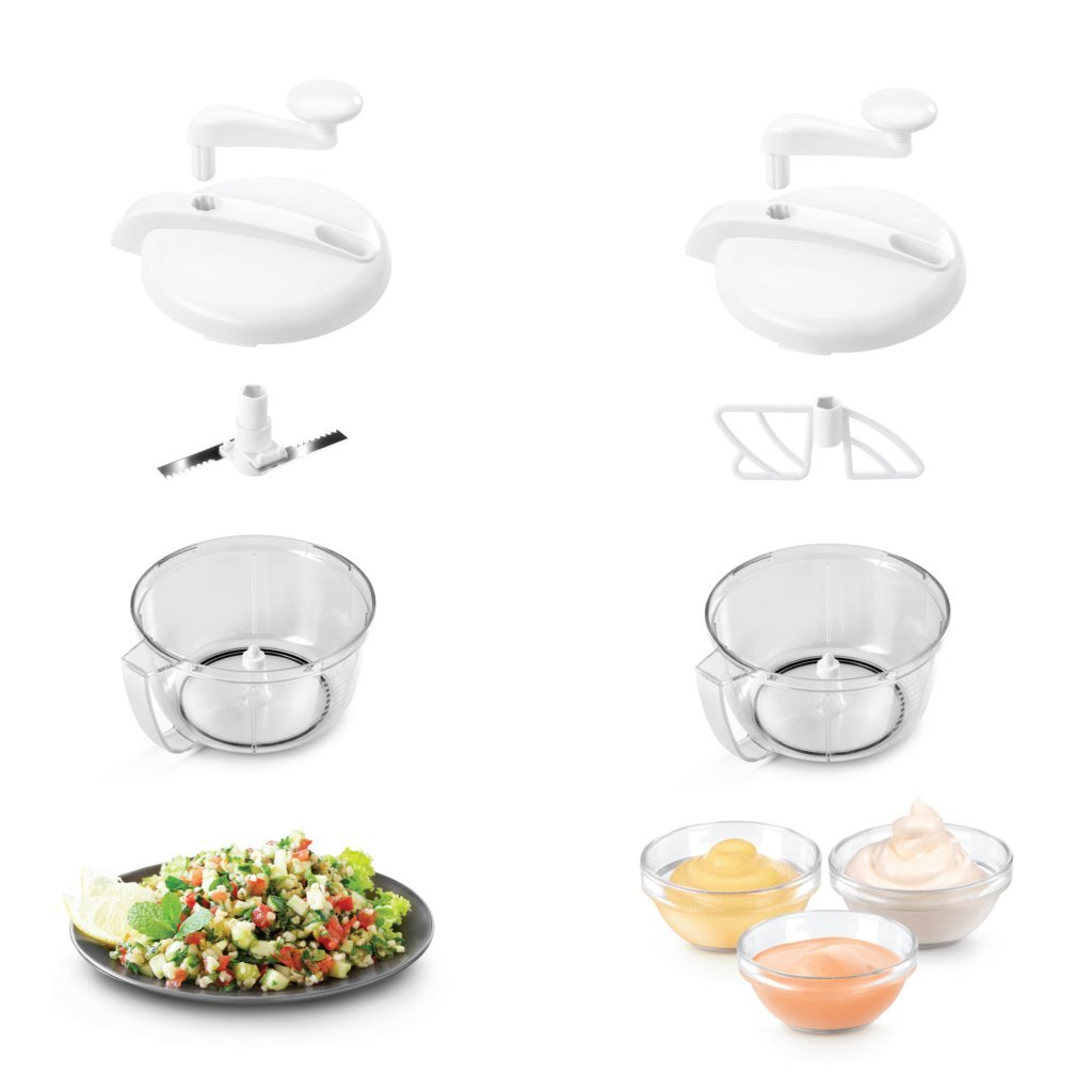 Aiders de cuisine Metaltex TopEdo Slacentrifuge blanc transparent