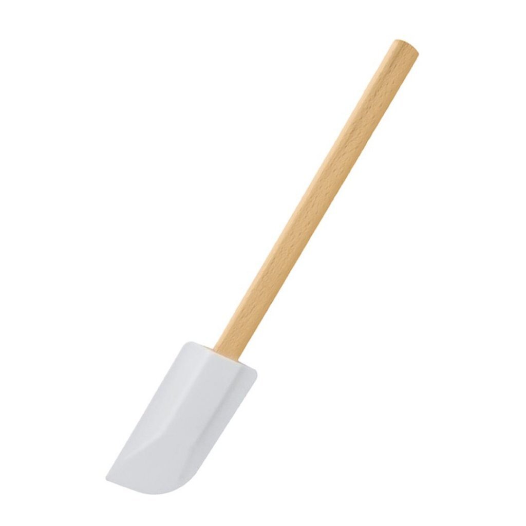 Metaltex grattoir à poêle en bois blanc