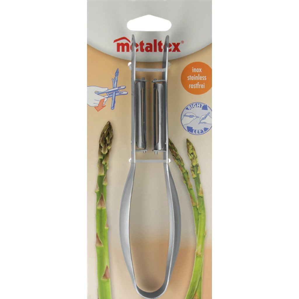 Éplucheur d'asperges Metaltex en acier inoxydable