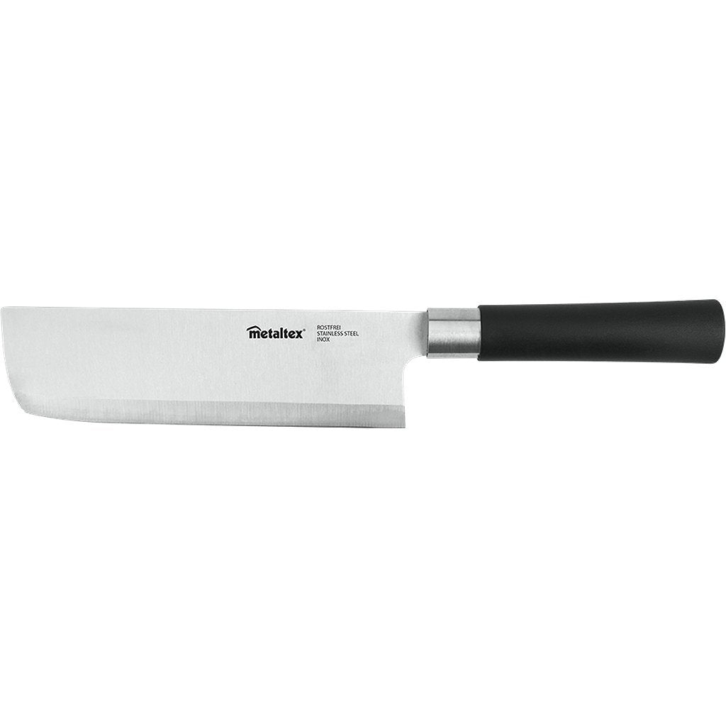 Metaltex Asia couteau usuba 31 cm acier inoxydable noir