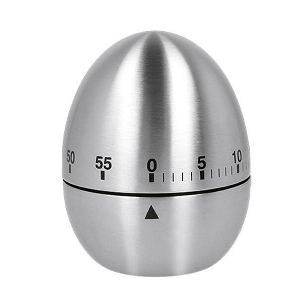 Minuteur à œufs Metaltex en acier inoxydable 60 minutes
