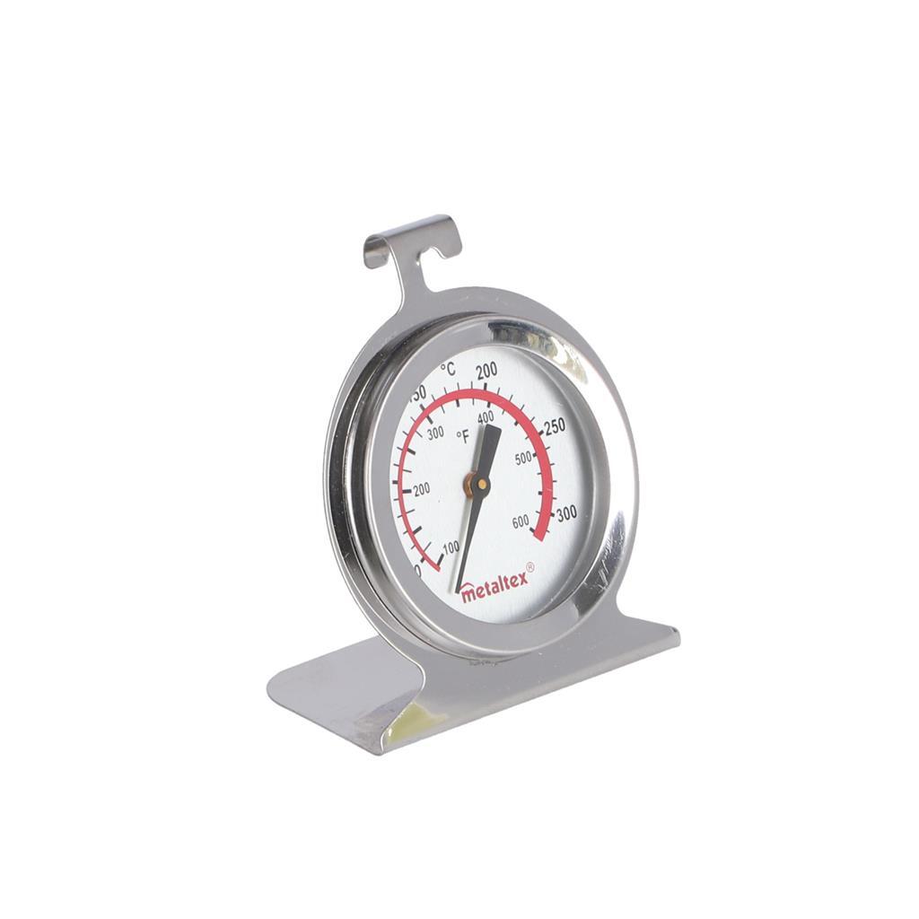Thermomètre de four Metaltex 6 cm en acier inoxydable