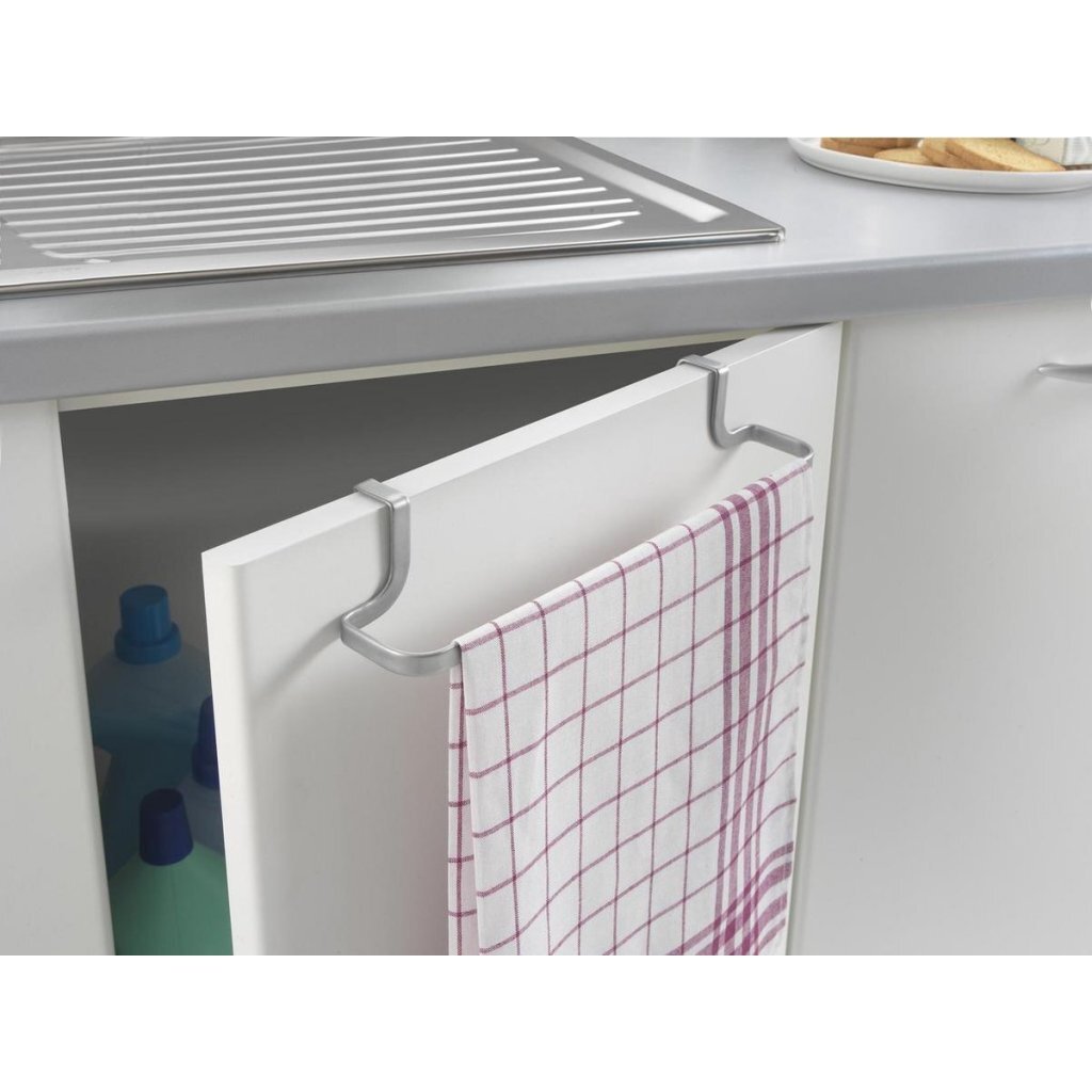 Metaltex galileo porte-serviettes 30x5x4,5 cm argent