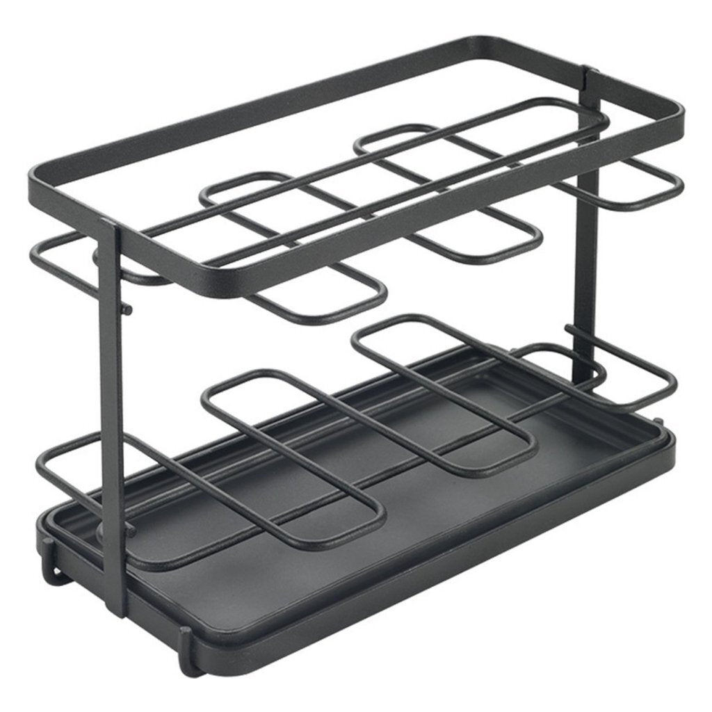 Metaltex porte-ustensiles de cuisine 23x11x15 cm métal noir