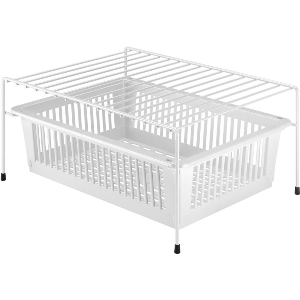 Metaltex support dinosaure + panier 33x45x20 cm blanc
