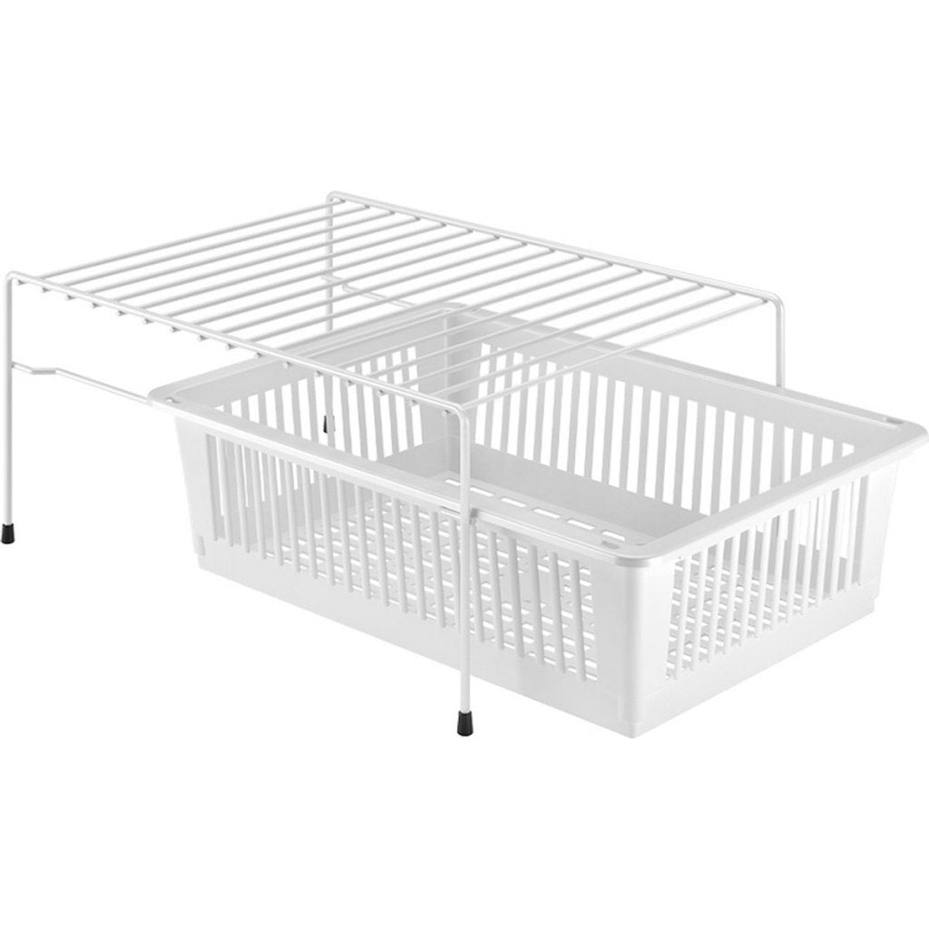 Metaltex support dinosaure + panier 33x45x20 cm blanc