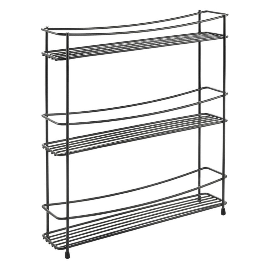 Metaltex Kumino Herb Rack 3 étages Matt Black Metal