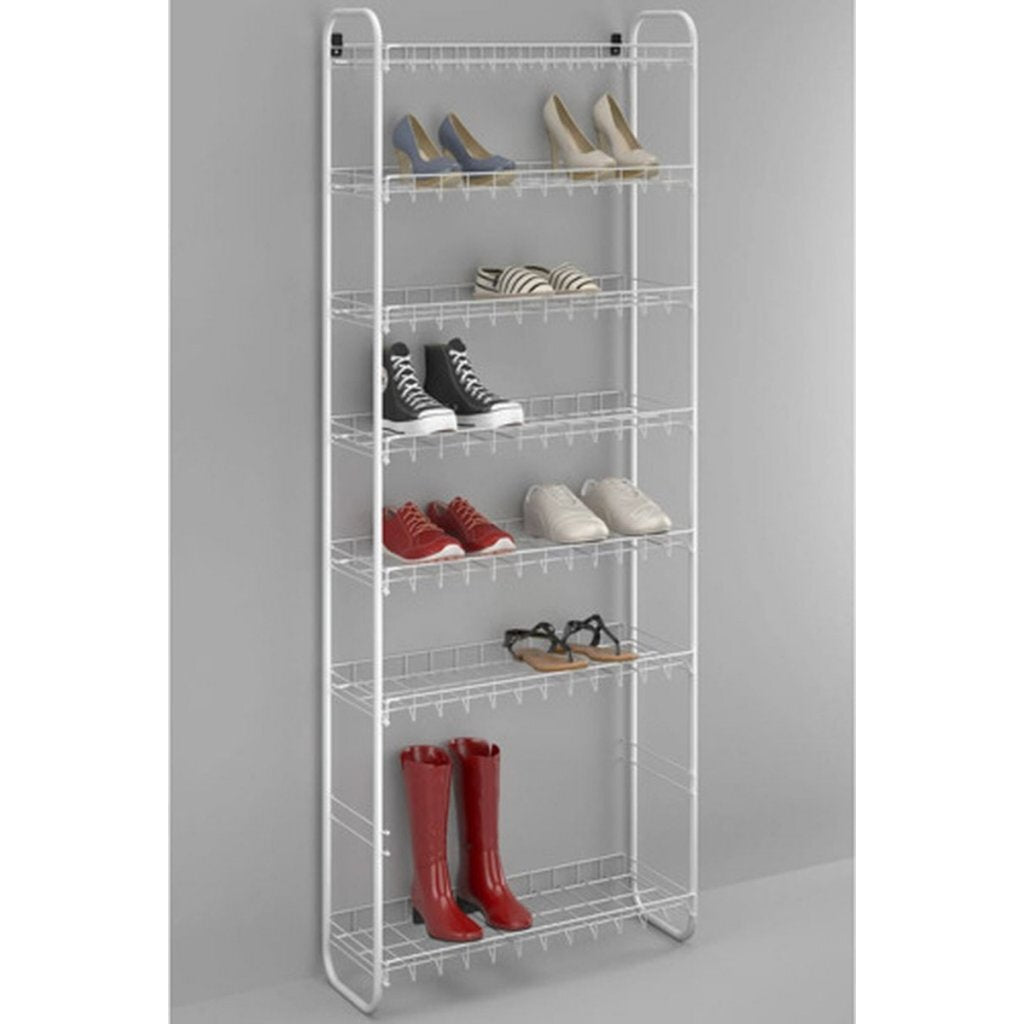 Metaltex étagère à chaussures 8 niveaux 64x23x165 cm blanc