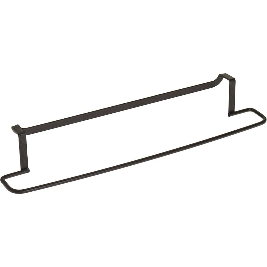 Porte-serviettes Metaltex 38x8x6 cm noir
