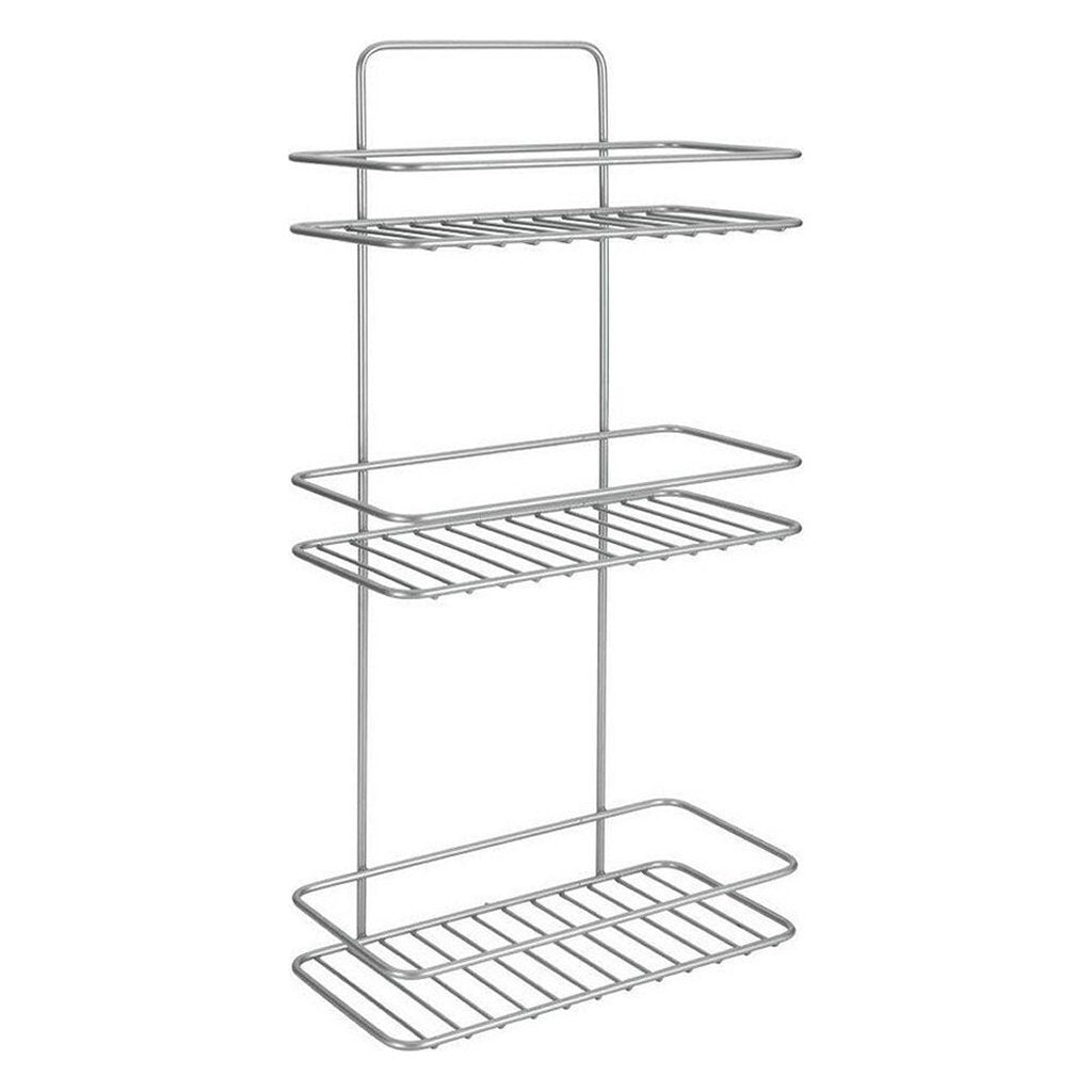 Metaltex support de douche reflex 3 niveaux 23x13x57 cm argent
